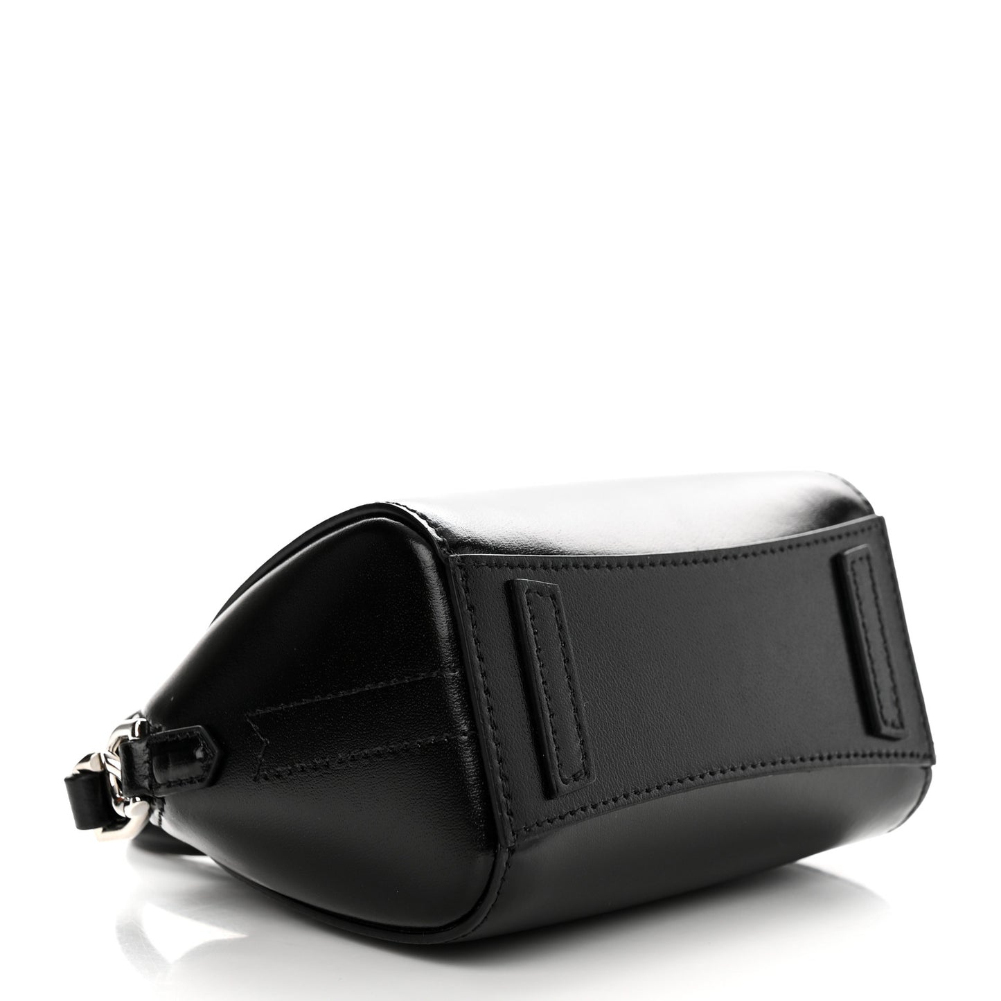 Shiny Lord Calfskin Micro Antigona Black