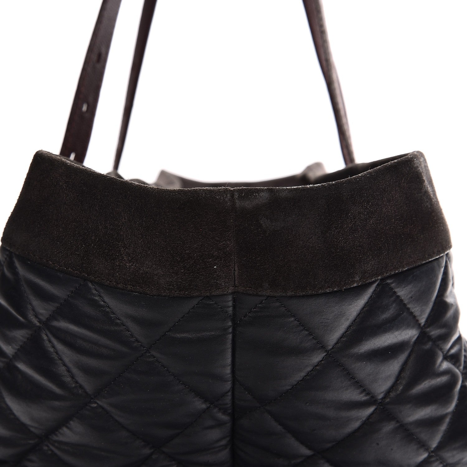 Chanel Coated Canvas Quilted Paris Edinburgh Tote 10 of 13