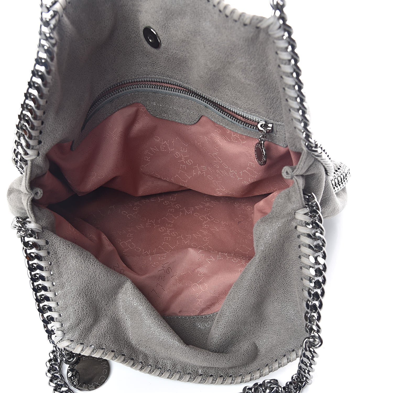 Stella McCartney Shaggy Deer Small Falabella Tote Grey 5 of 8