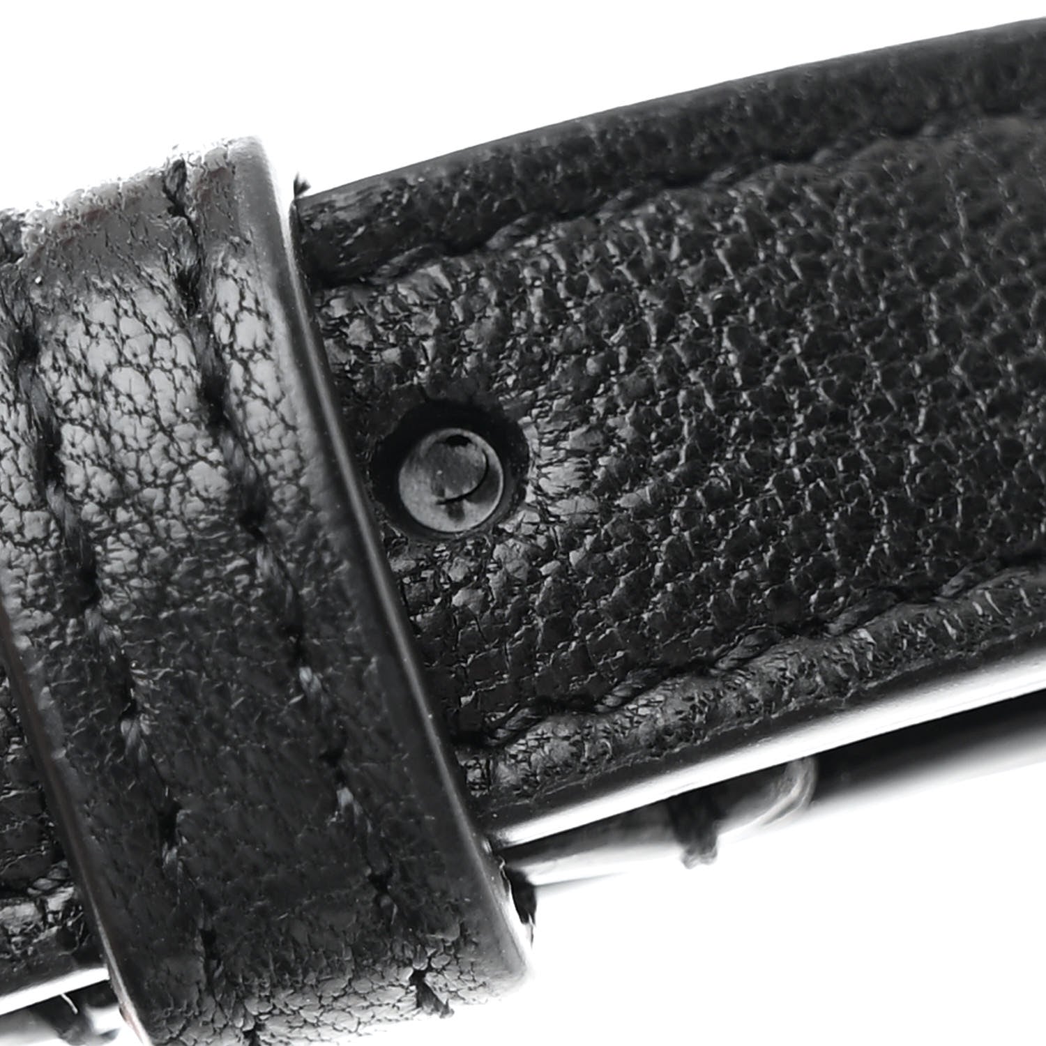 Celine Crocodile Embossed Calfskin Medium Phantom Luggage Black 23 of 24