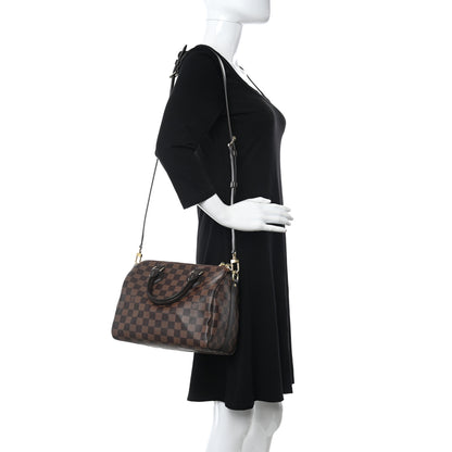 Louis Vuitton Damier Ebene Speedy Bandouliere 25 2 of 11