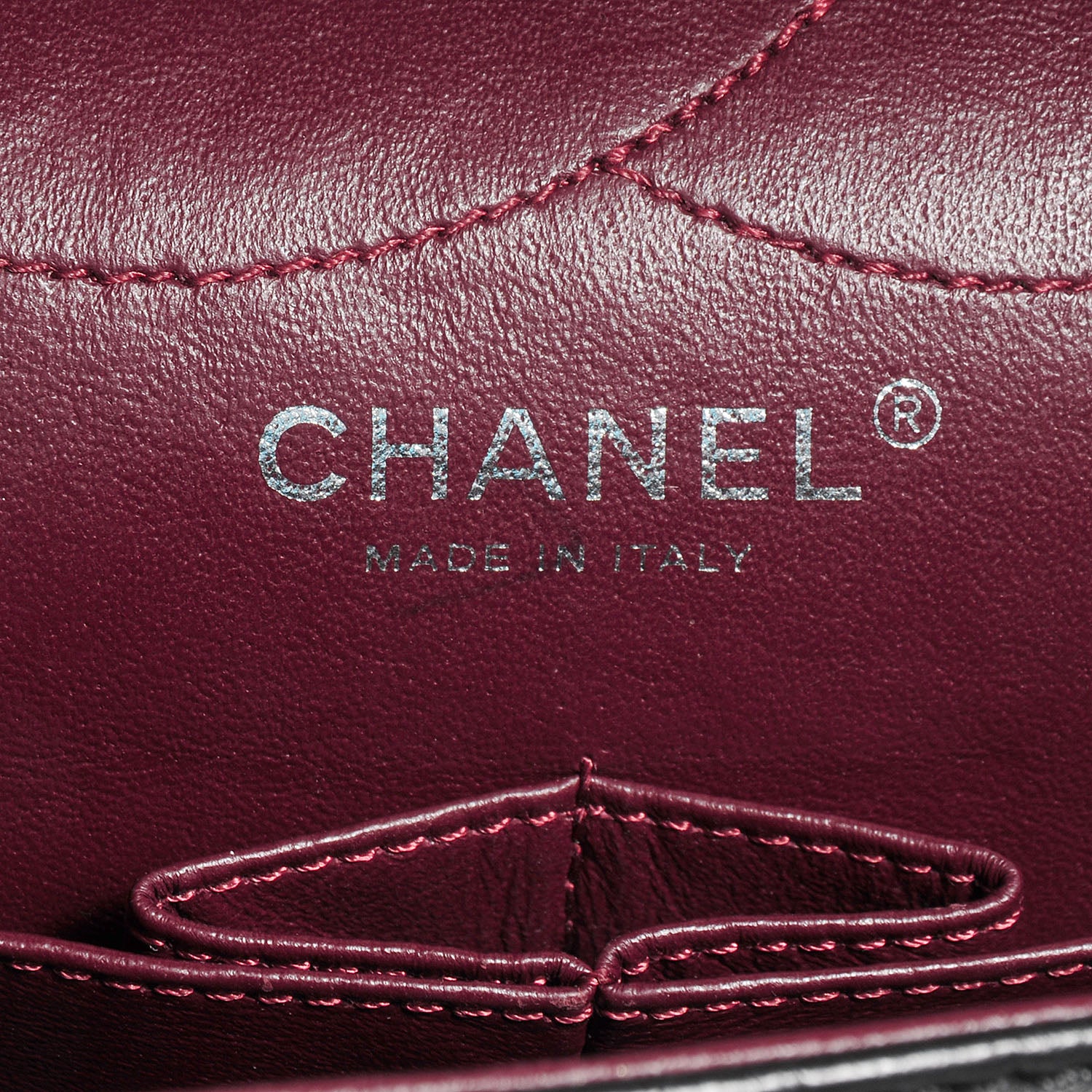 Chanel Distressed Calfskin 2.55 Reissue 227 Flap Black 8 of 10