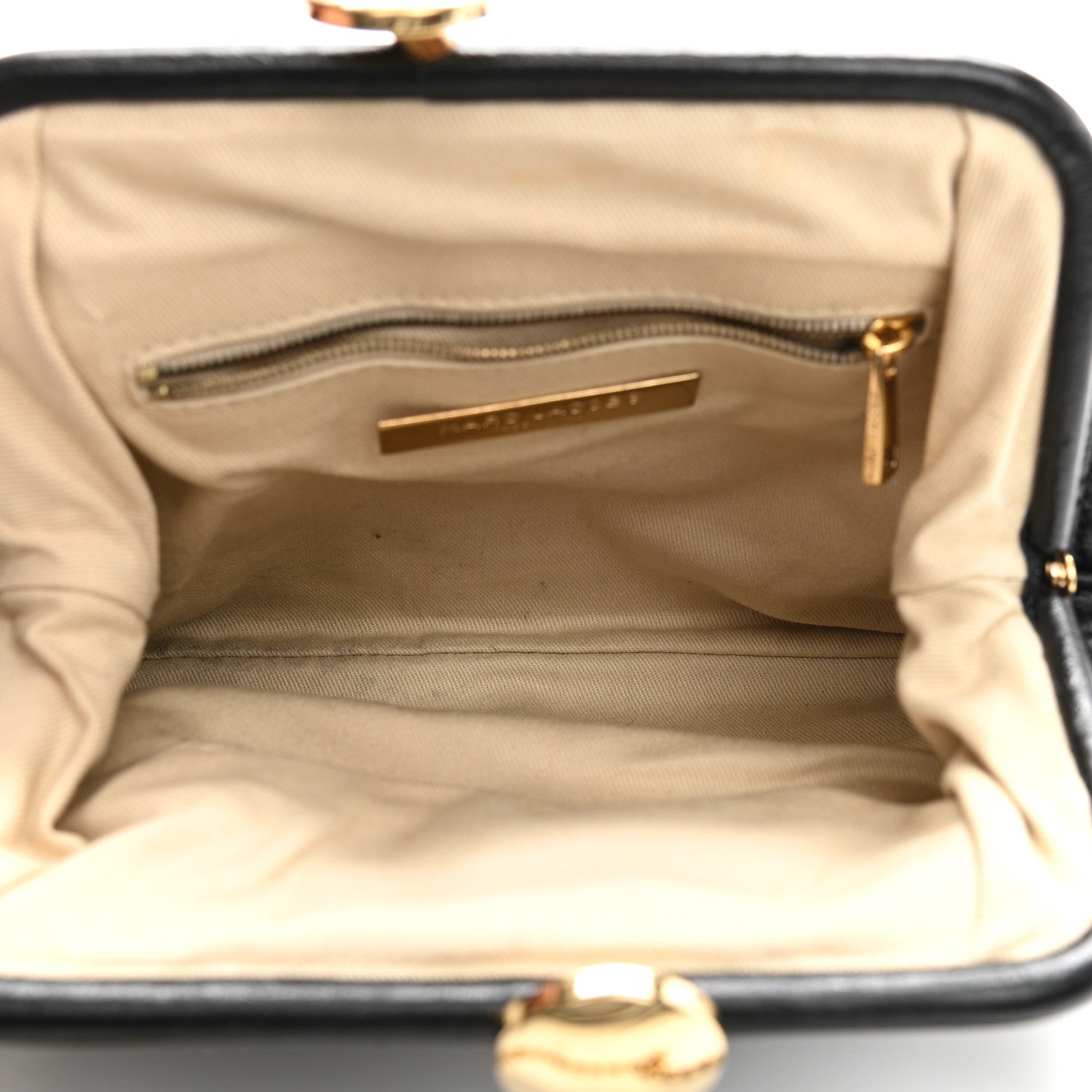 Marc Jacobs Calfskin Quilted Little Stam Black 3 of 6