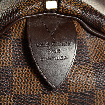 Louis Vuitton Damier Ebene Speedy 30 6 of 7