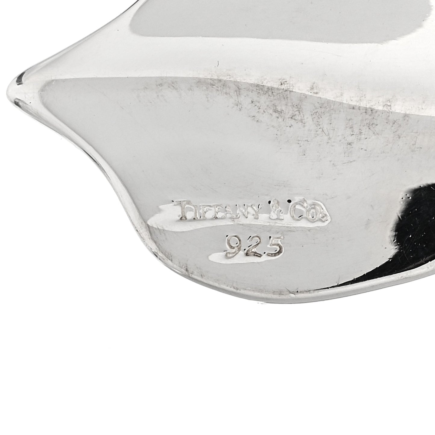 Sterling Silver Leaf Pendant Necklace