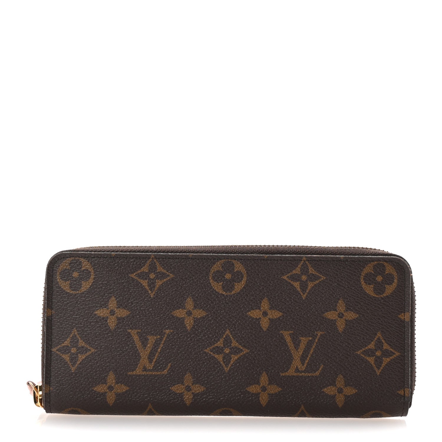 Louis Vuitton Monogram Clemence Wallet Rose Ballerine 1 of 7