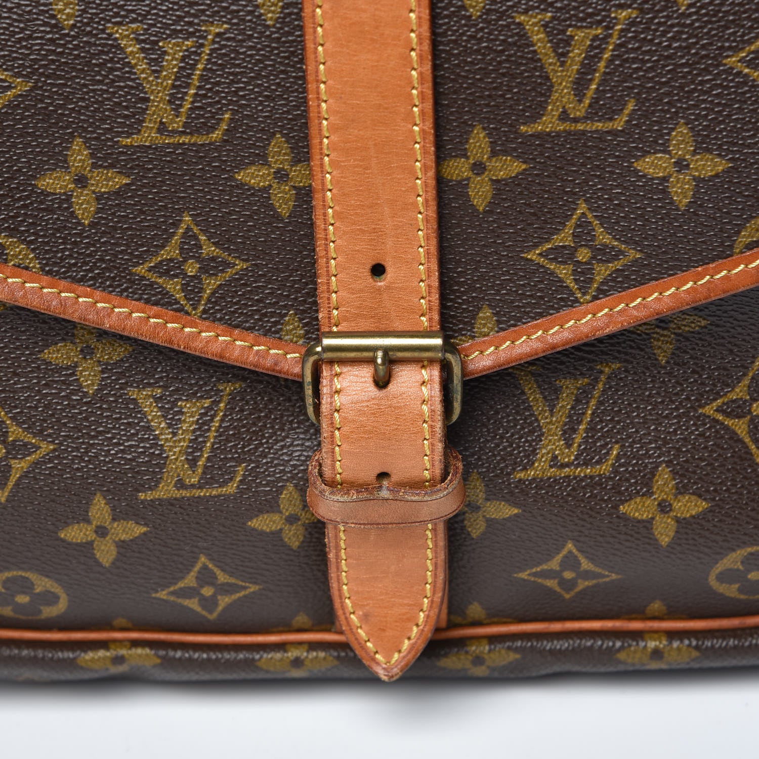 Louis Vuitton Monogram Saumur 35 12 of 20