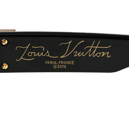 Louis Vuitton Acetate 1.1 Millionaires Sunglasses Z1165W Black 6 of 7