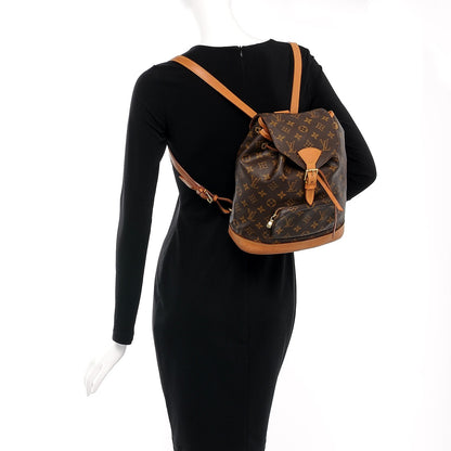 Louis Vuitton Monogram Montsouris MM Backpack 2 of 8