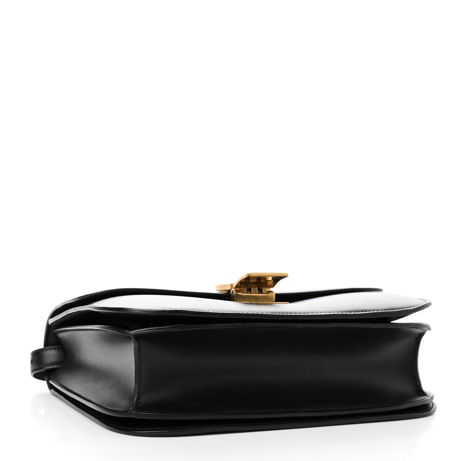 Celine Box Calfskin Medium Classic Box Flap Bag Black 4 of 10