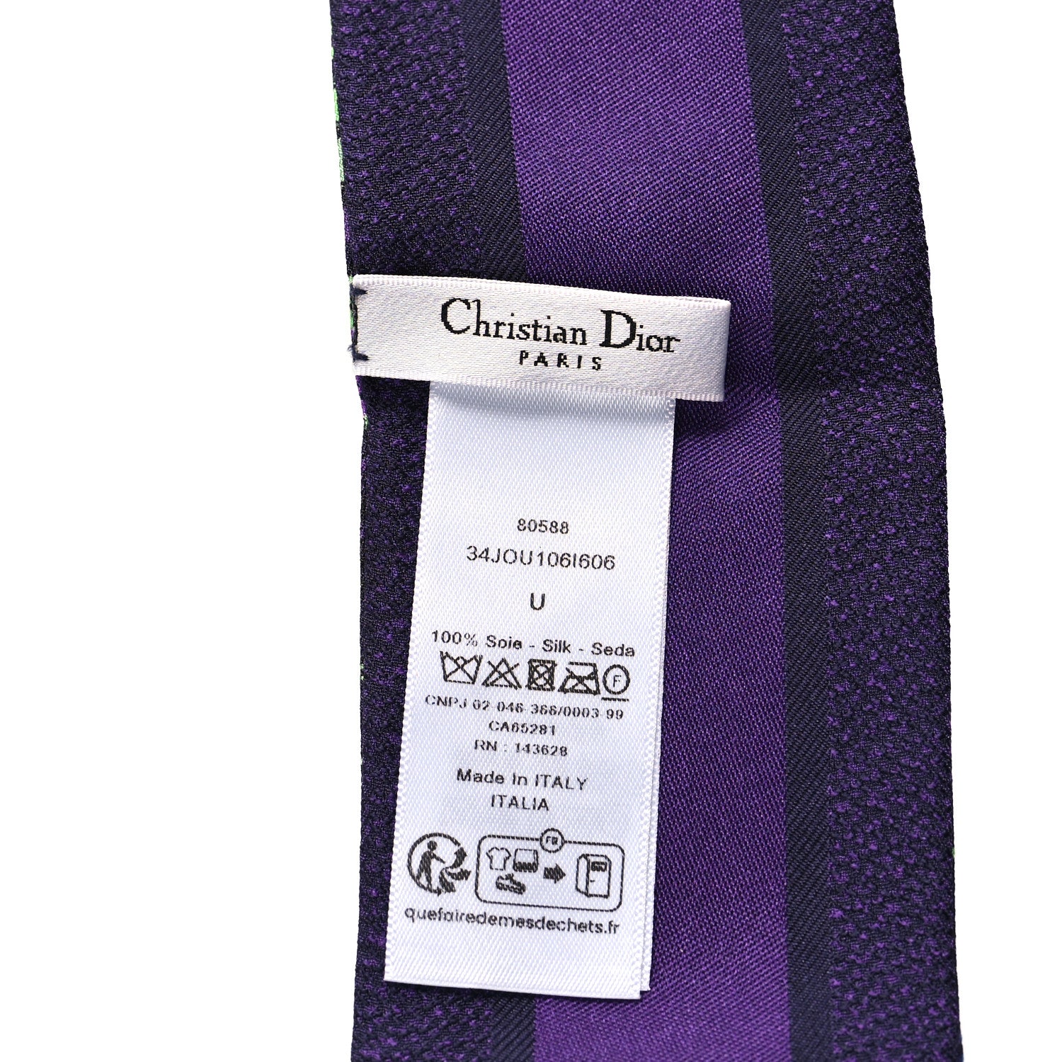 Christian Dior Silk Toile De Jouy Voyage Mitzah Scarf Blue Multicolor 3 of 3