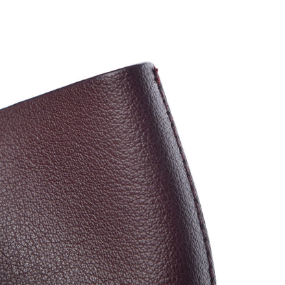 Saint Laurent Calfskin Large Shopping Tote Bordeaux 12 of 18