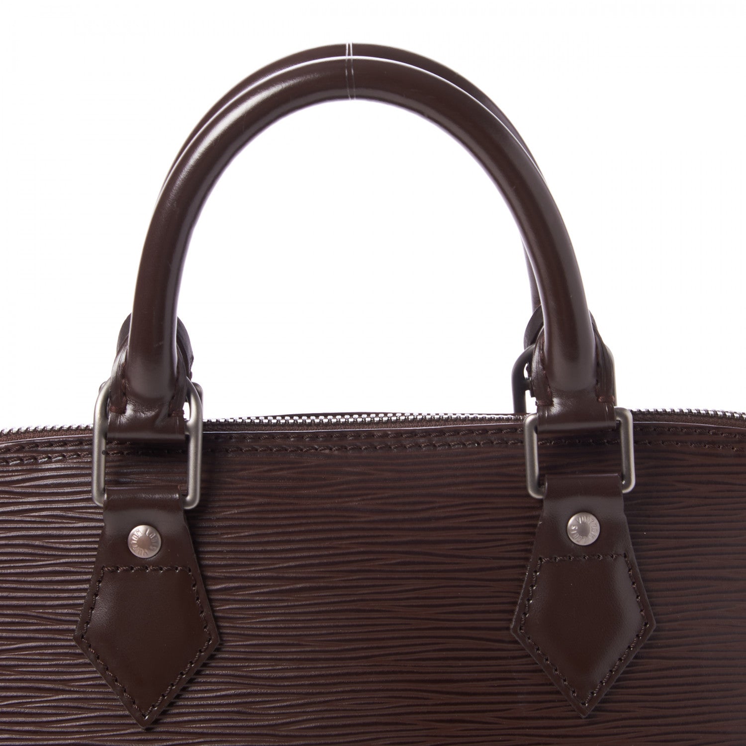 Louis Vuitton Epi Alma PM Moka 7 of 9