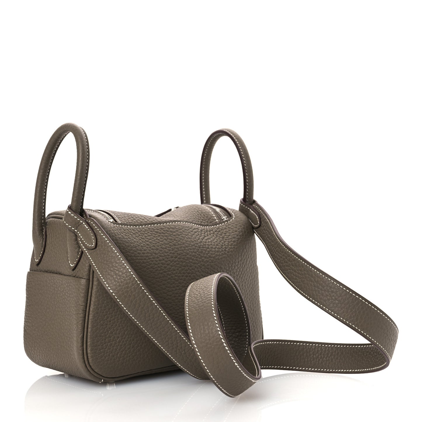 Taurillon Clemence Mini Lindy 20 Etoupe