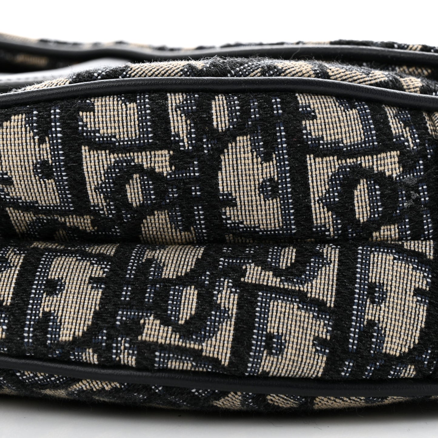 Oblique Saddle Bag Blue