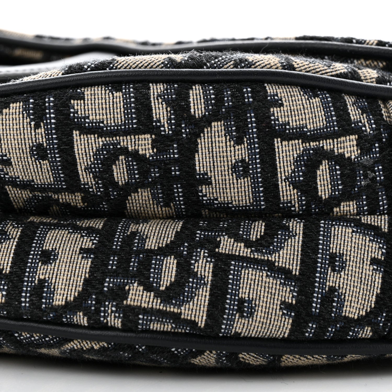 Christian Dior Oblique Saddle Bag Blue 10 of 10