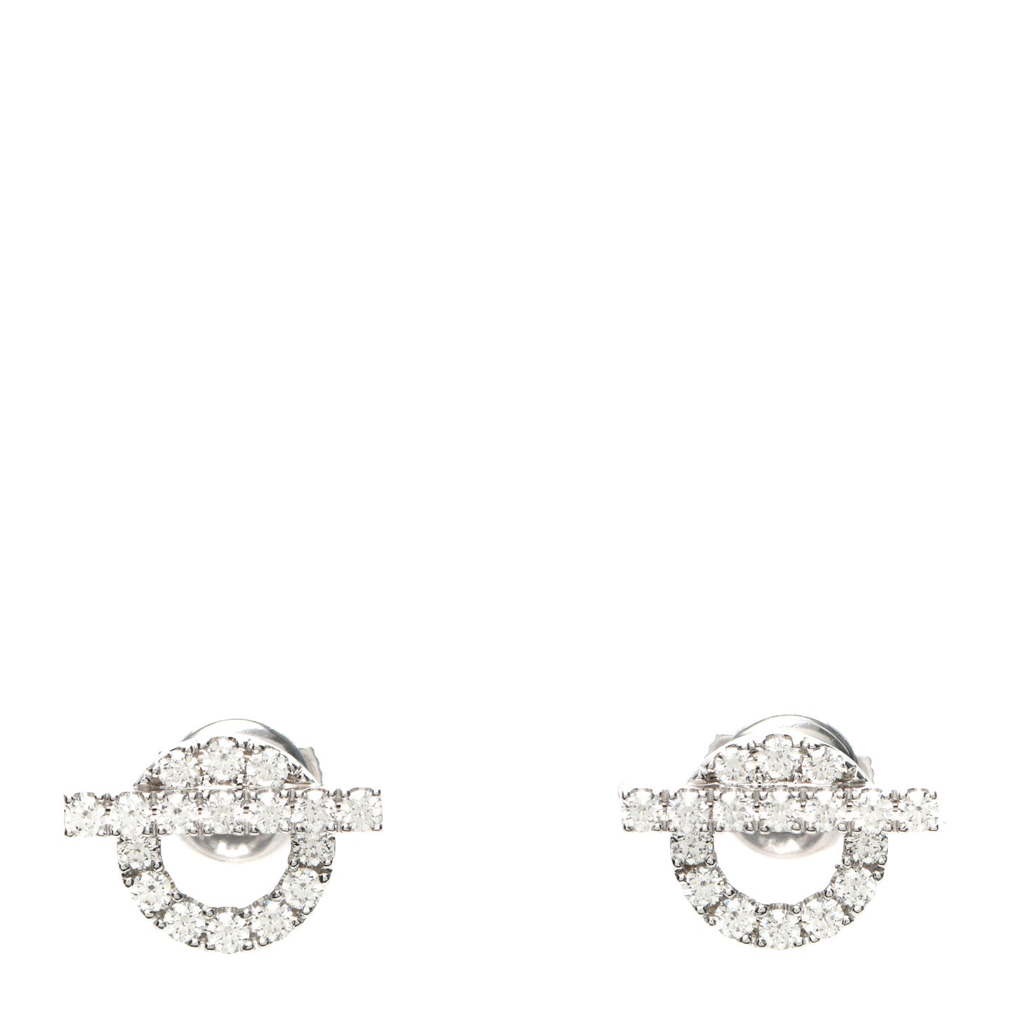 18K White Gold Diamond Finesse Earrings