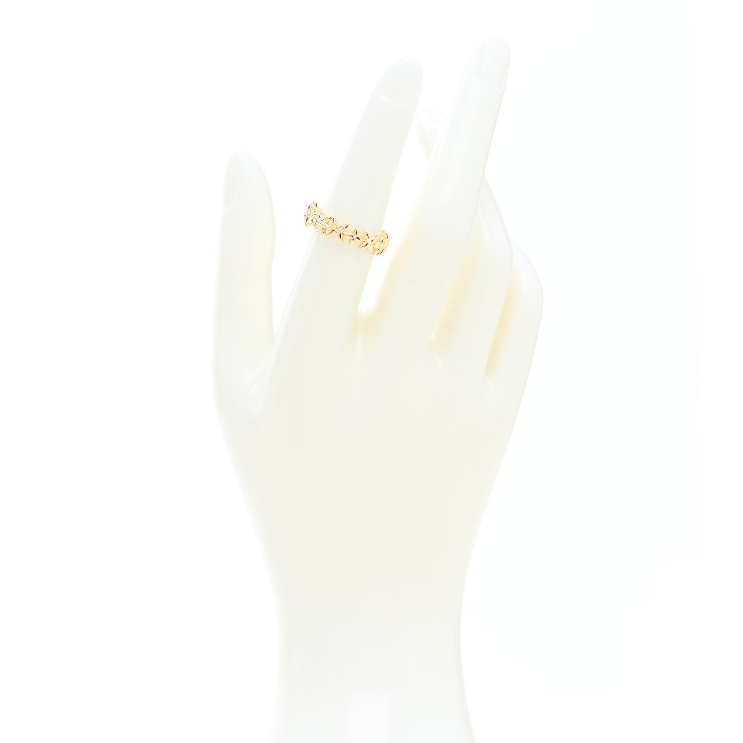 David Yurman 18K Yellow Gold Diamond Starburst Constellation Ring 51 5.75 2 of 4