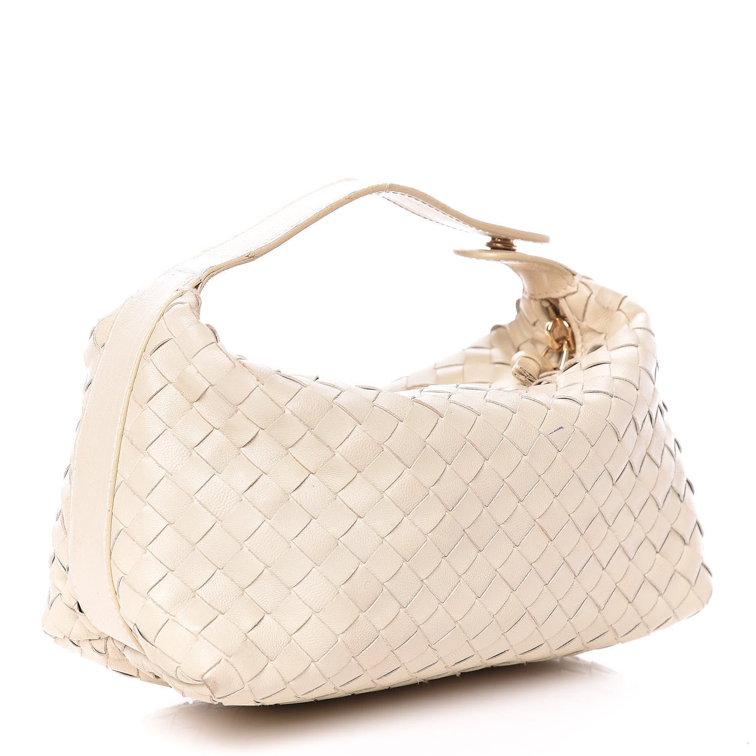 Bottega Veneta Nappa Intrecciato Large Cosmetic Case Colonial 3 of 18