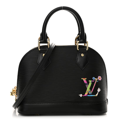 Louis Vuitton LV X TM Epi Alma BB Black 1 of 9