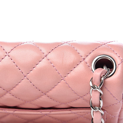 Chanel Lambskin Quilted Mini Square Flap Pink 11 of 13
