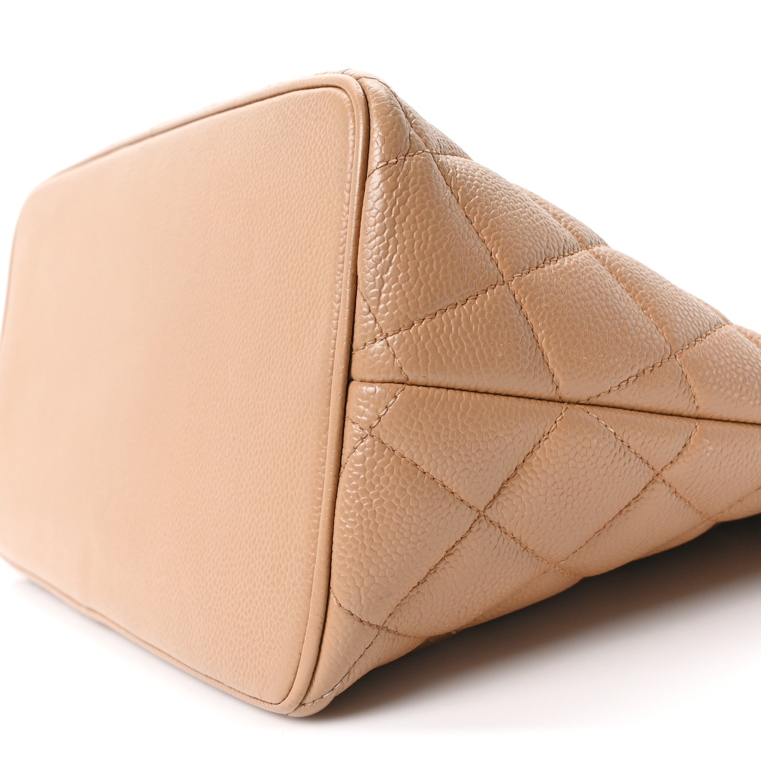 Chanel Caviar Quilted Medallion Tote Beige 10 of 10