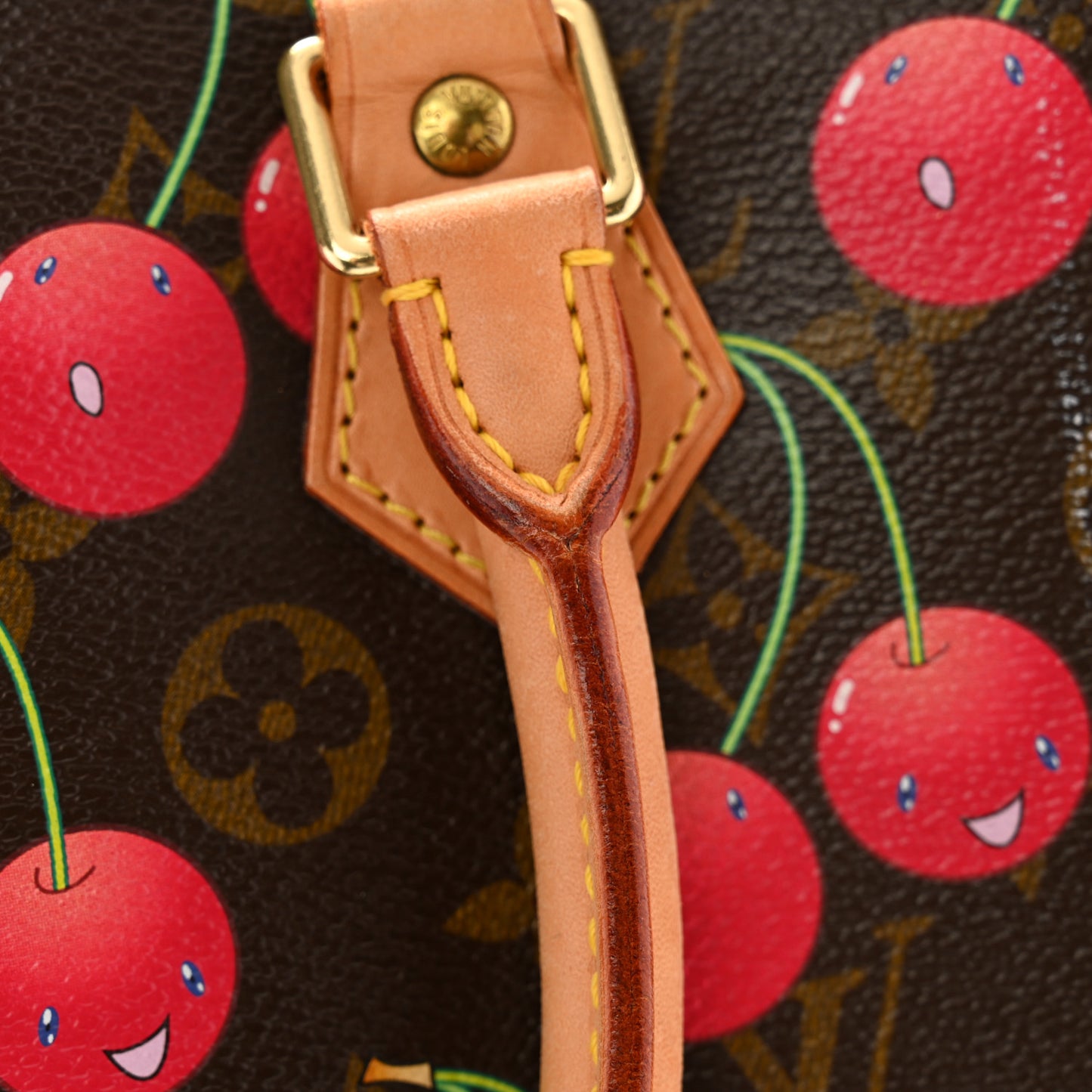 Monogram Cerises Sac Plat