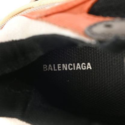Balenciaga Mesh Nubuck Womens Triple S Sneakers 37 Orange Gris Black 8 of 14