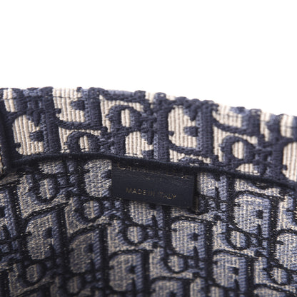 Christian Dior Oblique Book Tote Blue Multicolor 8 of 9
