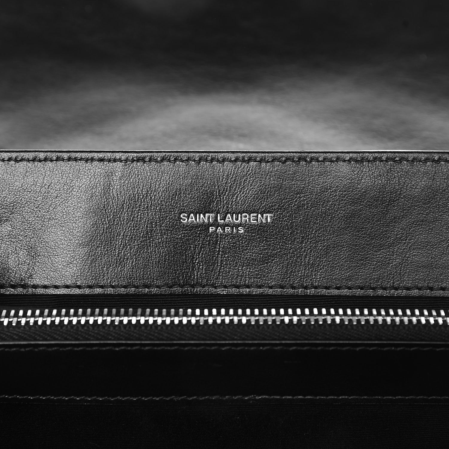Saint Laurent Calfskin Y Quilted Monogram Medium Loulou Chain Satchel Black 6 of 8