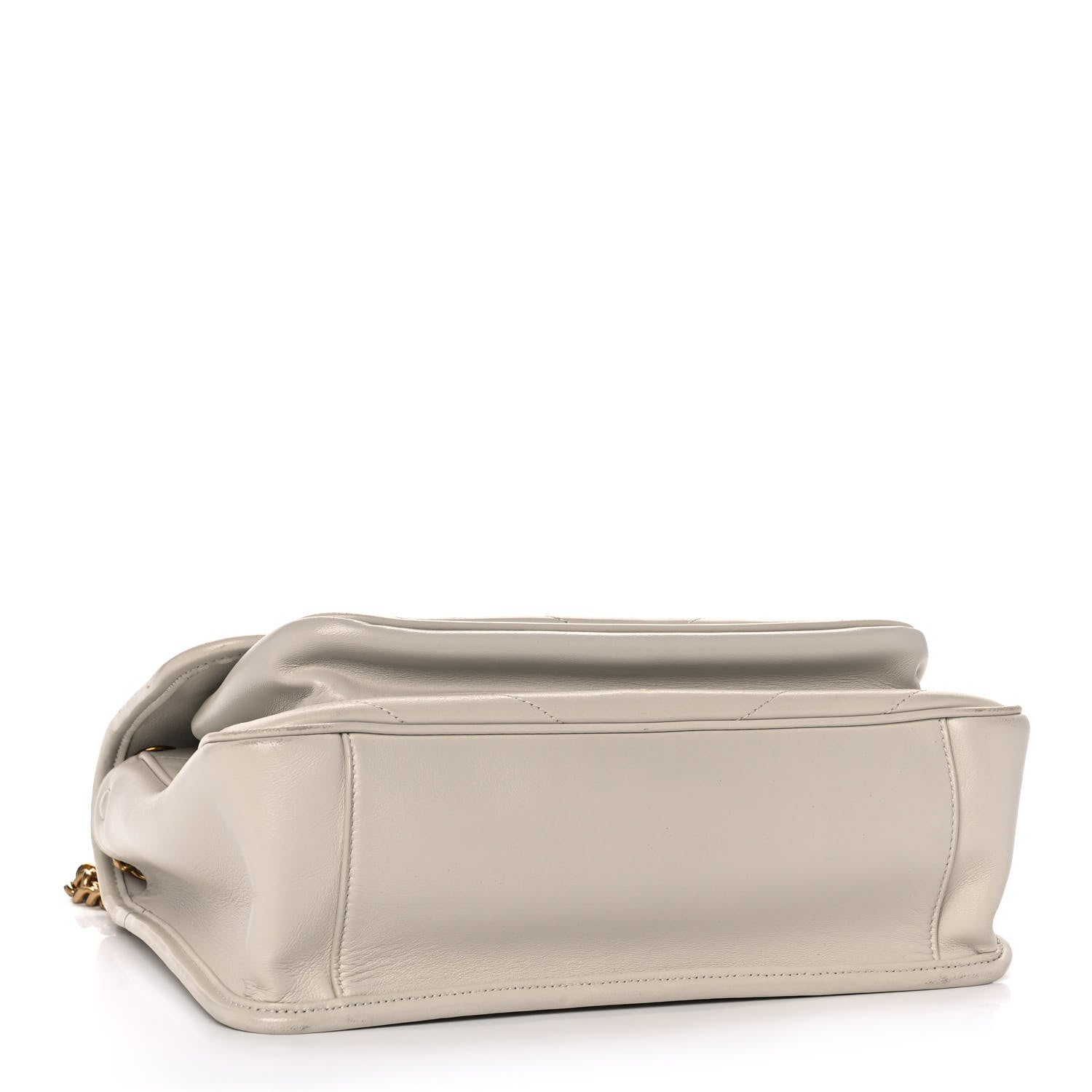 Saint Laurent Lambskin Matelasse Monogram Medium Niki Chain Satchel Nude Powder 4 of 13