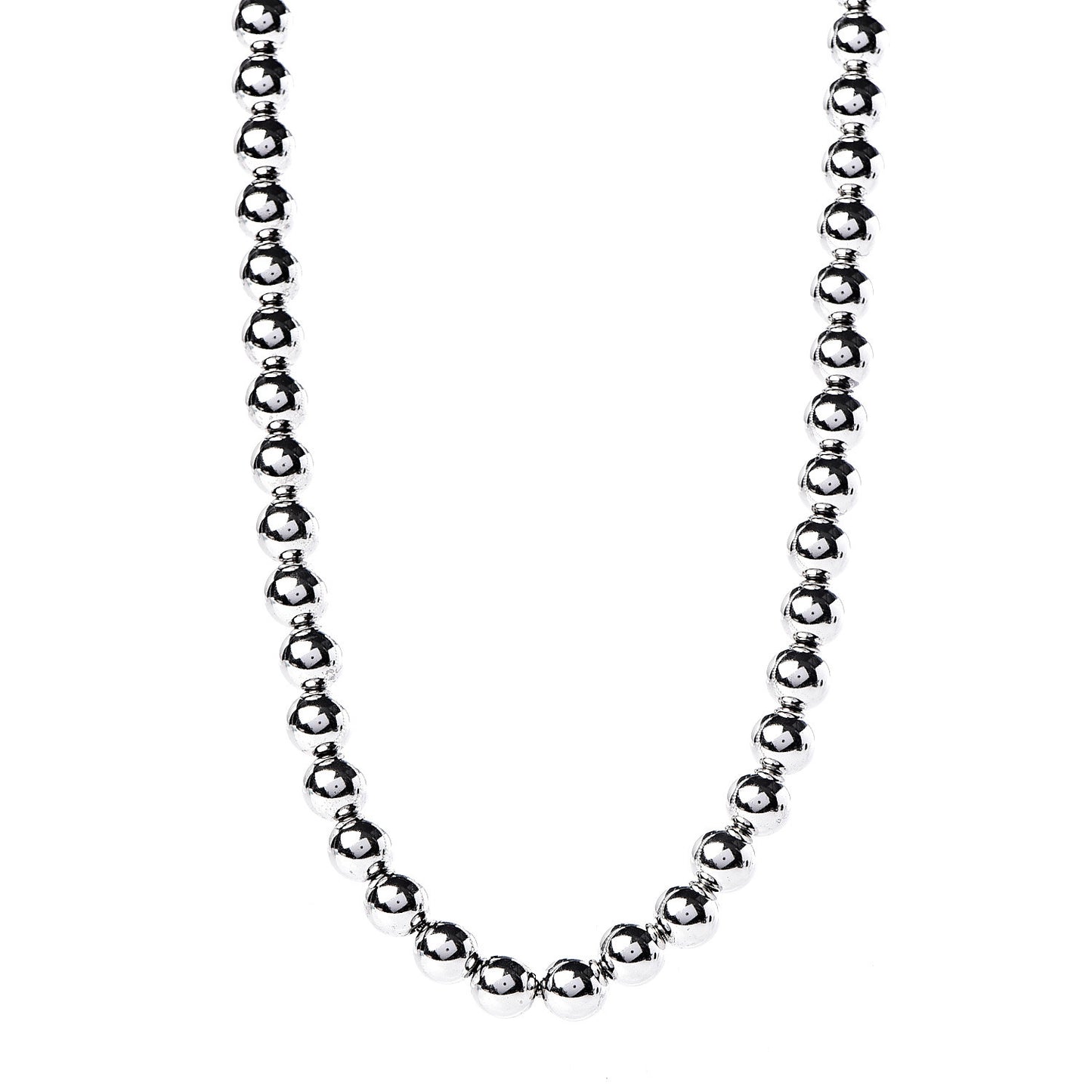 Sterling Silver 10mm HardWear Ball Necklace