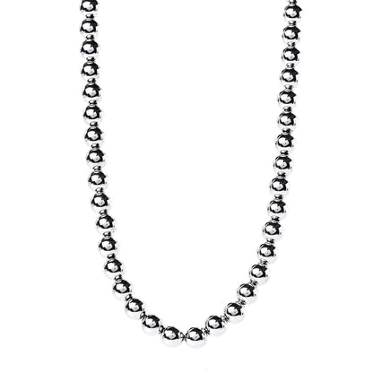 Tiffany Sterling Silver 10mm HardWear Ball Necklace 1 of 5