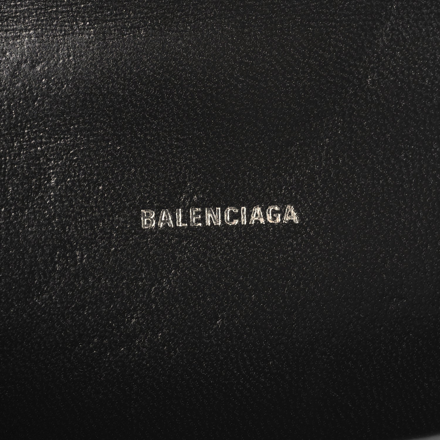 Balenciaga Grained Calfskin Hourglass Top Handle Bag XS Black 6 of 11