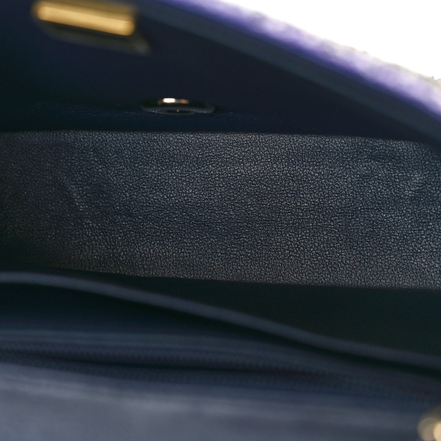 Mixed Fibers Sequin Quilted Mini Flap Multicolor