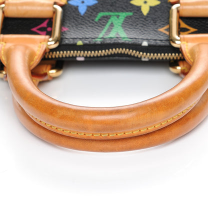 Louis Vuitton Monogram Multicolor Alma Black 8 of 10