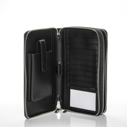 Gucci Guccissima Signature Travel Document Case Black 5 of 7