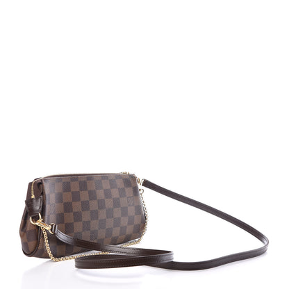 Louis Vuitton Damier Ebene Eva Clutch 3 of 9