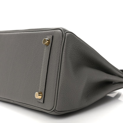 Hermes Togo Birkin 25 Gris Meyer 10 of 11