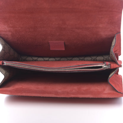 Gucci GG Supreme Monogram Small Dionysus Shoulder Bag Red 5 of 13