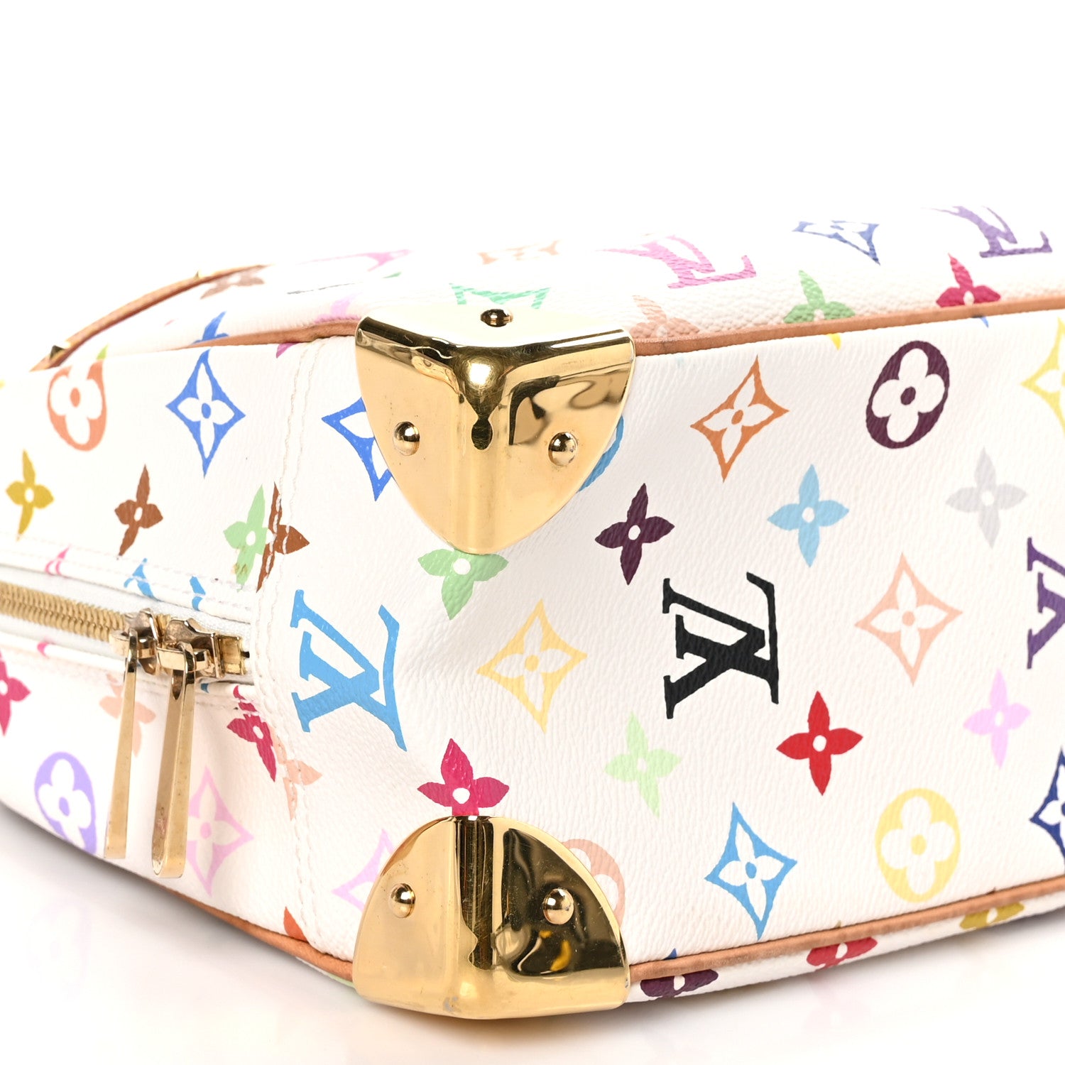 Louis Vuitton Monogram Multicolor Trouville White 8 of 10