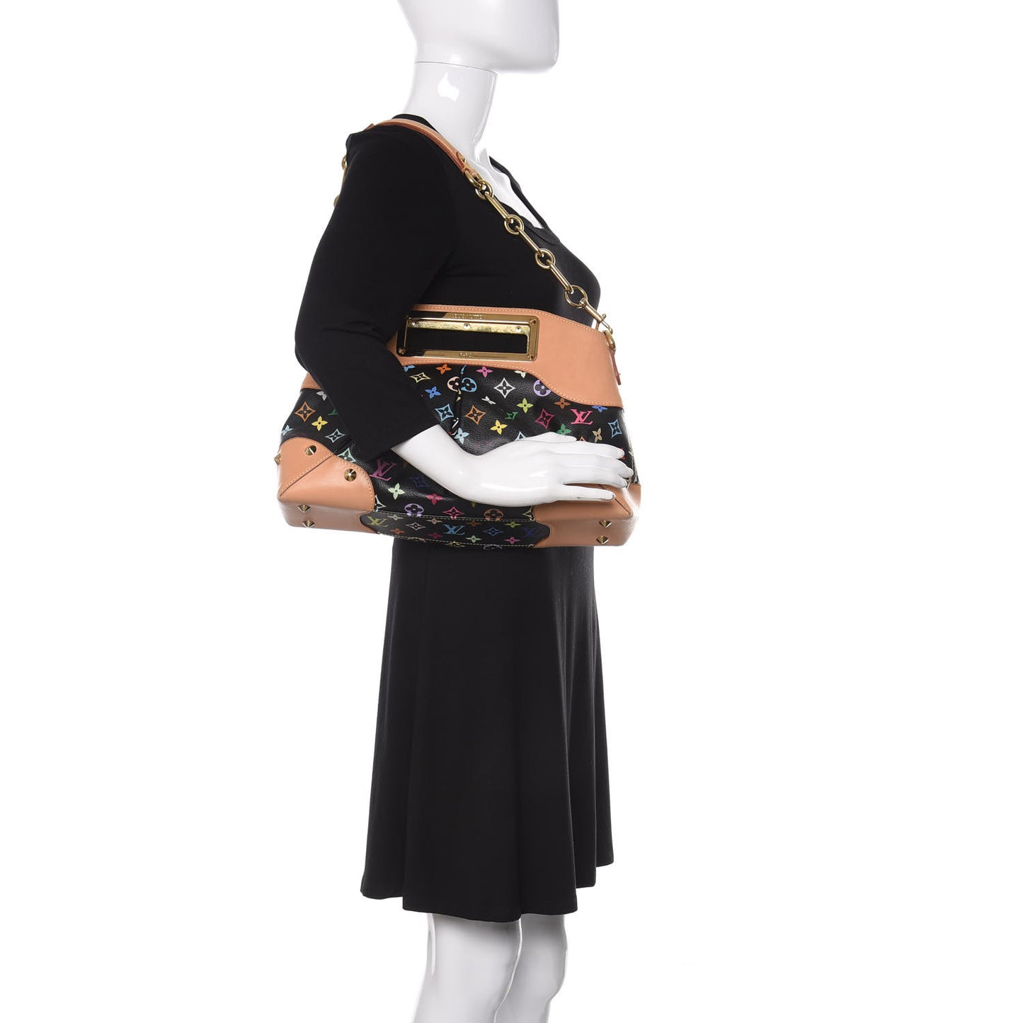 Monogram Multicolor Judy MM Black