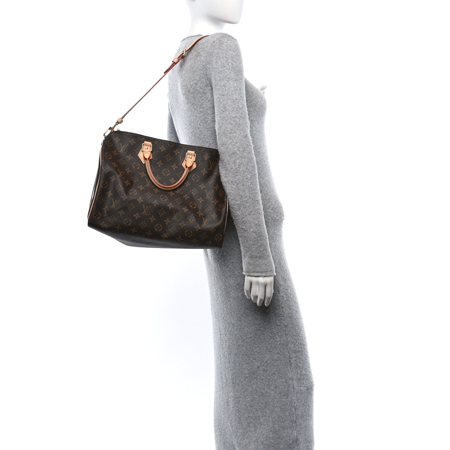 Louis Vuitton Monogram Speedy Bandouliere 35 2 of 11