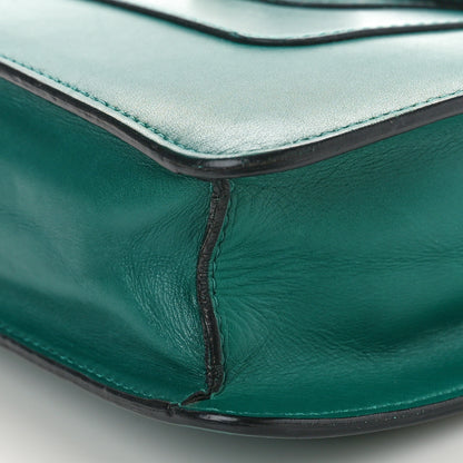 Bulgari Calfskin Serpenti Forever Crossbody Emerald Green 9 of 11