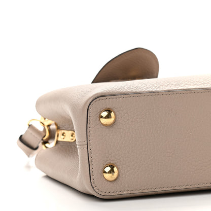 Louis Vuitton Taurillon Capucines BB Galet 8 of 9