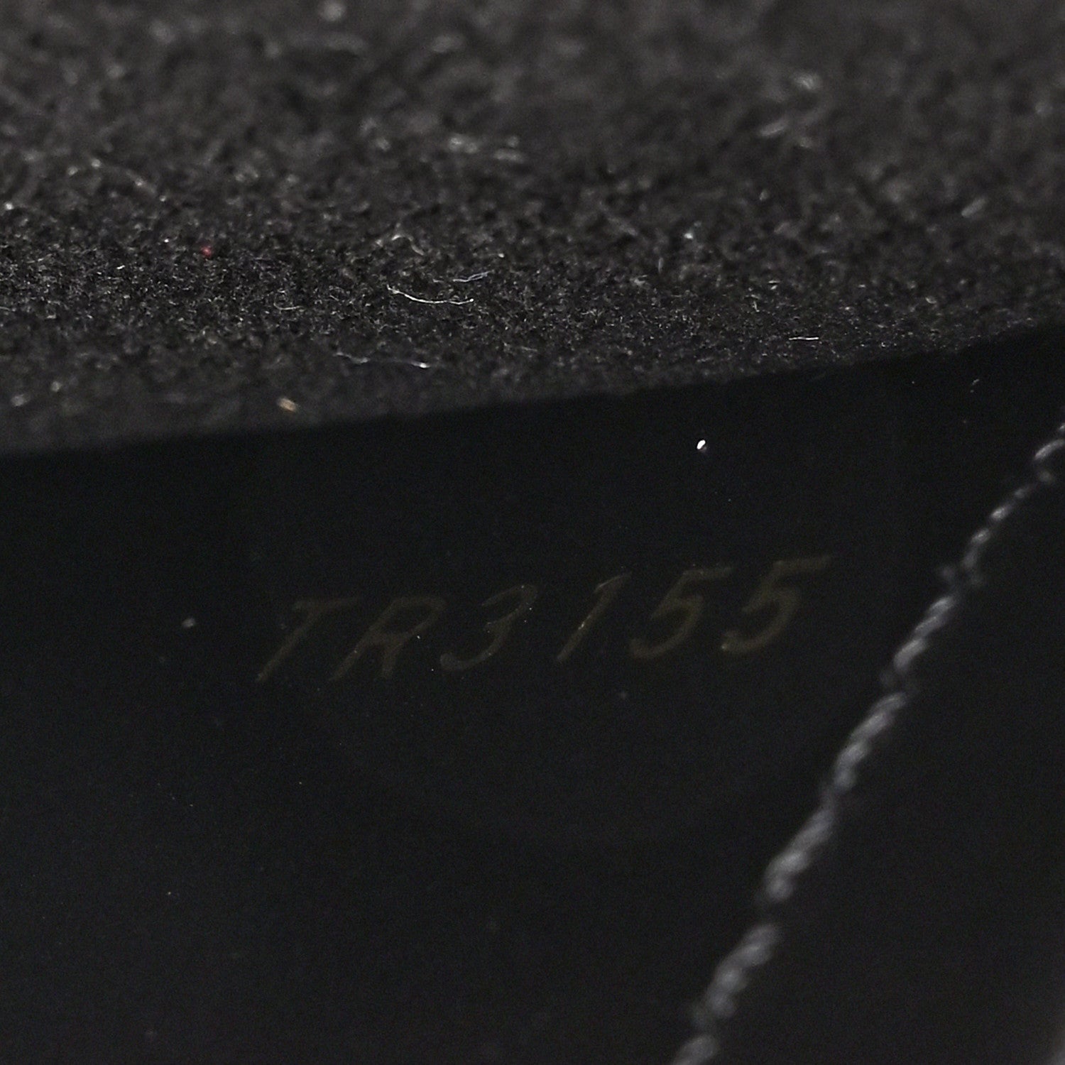 Louis Vuitton Calfskin Chain Louise MM Black 7 of 10