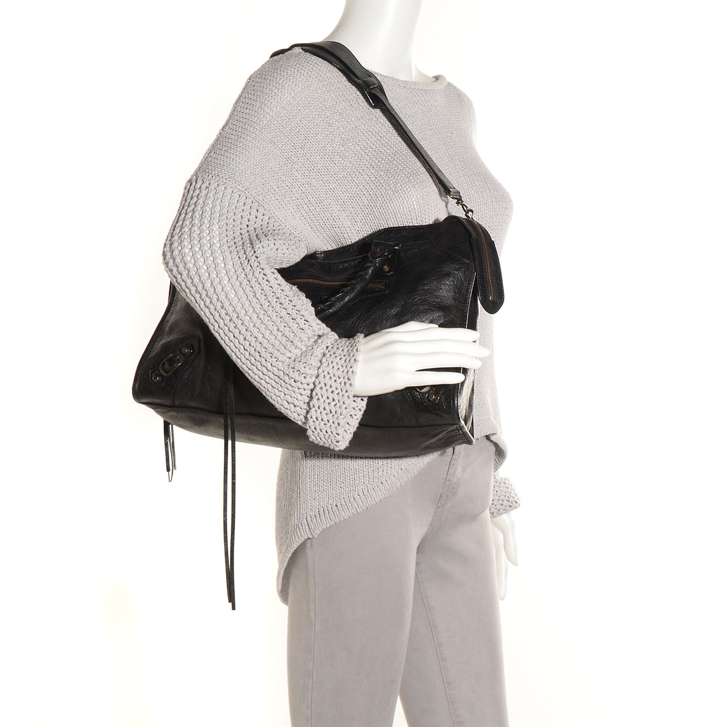 Balenciaga Agneau Classic Hardware City Black 2 of 12