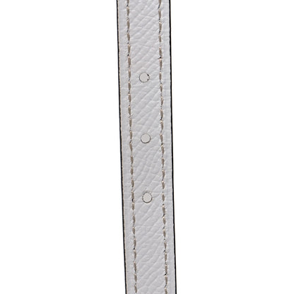 Hermes Epsom Swift 13mm H Medor Belt 65 Etoupe White 5 of 5