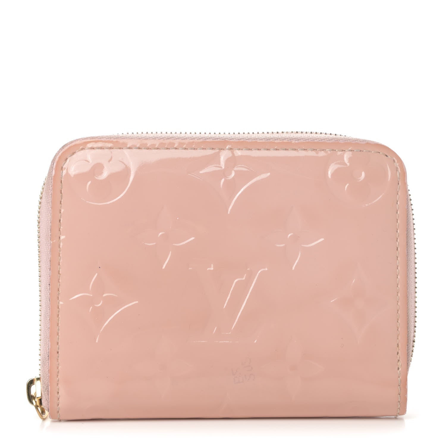 Louis Vuitton Vernis Zippy Coin Purse Rose Ballerine 1 of 12
