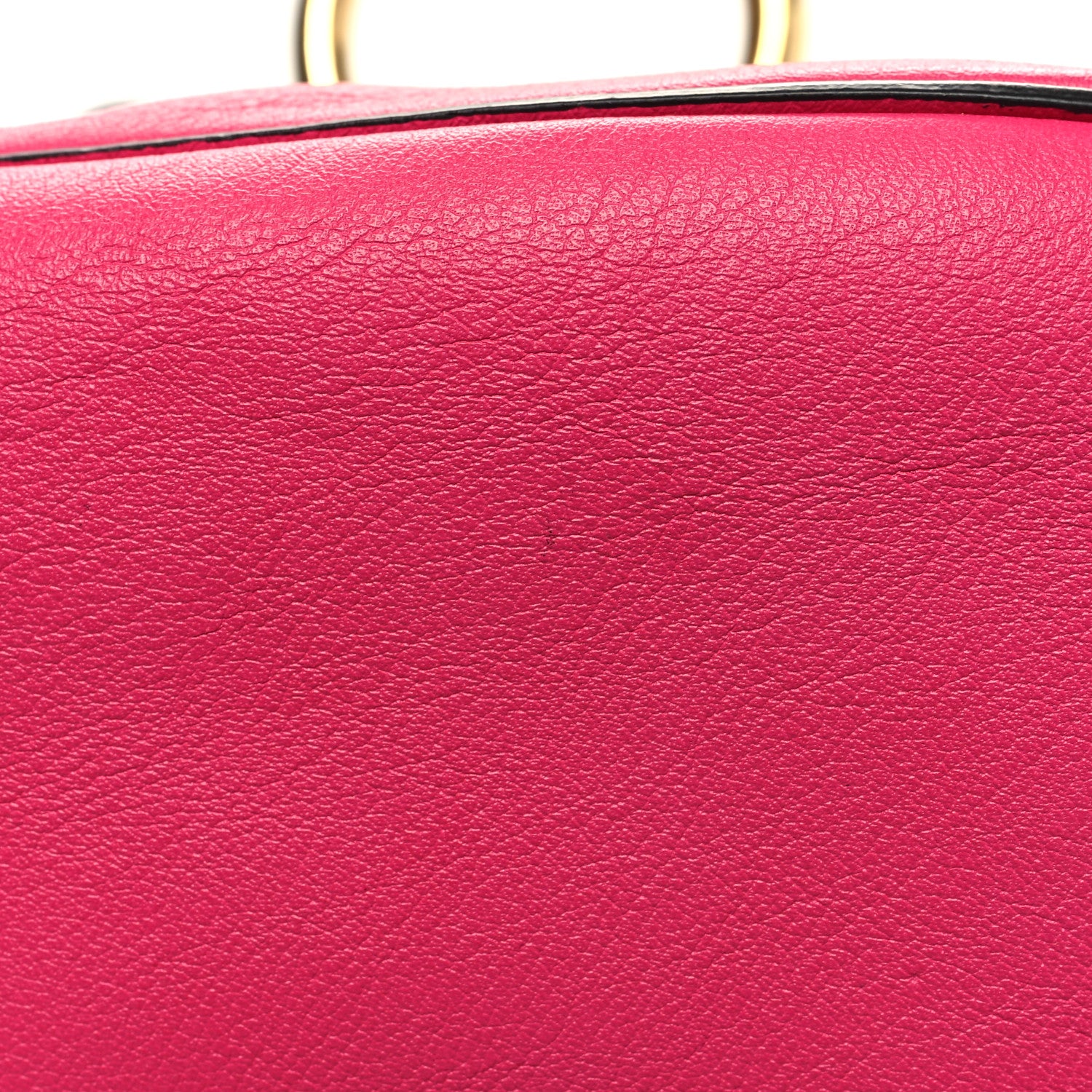 Chloe Suede Calfskin Mini Faye Backpack Fuchsia Rose 11 of 11